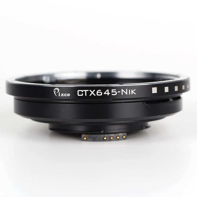 CTX645-Nikon Built-In Aperture Control Dial AF Confirm Adapter - Pixco - Provide Professional Photographic Equipment Accessories