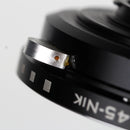 CTX645-Nikon Built-In Aperture Control Dial AF Confirm Adapter - Pixco - Provide Professional Photographic Equipment Accessories