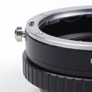 Canon EF-Nikon 1 Built-In Aperture Control Dial Adapter - Pixco - Provide Professional Photographic Equipment Accessories
