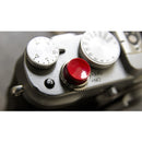 Concave Metal Soft Shutter Release Button（Red/ Black /Silver） - Pixco - Provide Professional Photographic Equipment Accessories