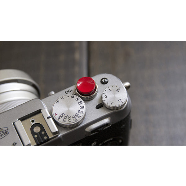Concave Metal Soft Shutter Release Button（Red/ Black /Silver） - Pixco - Provide Professional Photographic Equipment Accessories