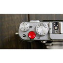 Concave Metal Soft Shutter Release Button（Red/ Black /Silver） - Pixco - Provide Professional Photographic Equipment Accessories