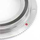 M42-Canon EOS Flange Silver GE-1 AF Confirm Adapter - Pixco - Provide Professional Photographic Equipment Accessories