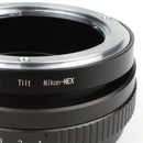 Nikon-Sony NEX Tilt Adapter - Pixco - Provide Professional Photographic Equipment Accessories