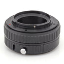 Nikon G-Canon EOS M Macro Focusing Helicoid Adapter - Pixco - Provide Professional Photographic Equipment Accessories
