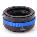 Nikon G-Sony NEX Adapter (Color Version) - Pixco - Provide Professional Photographic Equipment Accessories