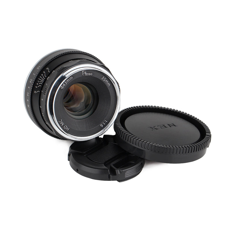 35mm F1.6 APS-C Large Aperture Manual Focus Prime Fixed Lens - Pixco - Provide Professional Photographic Equipment Accessories