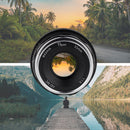 35mm F1.6 APS-C Large Aperture Manual Focus Prime Fixed Lens - Pixco - Provide Professional Photographic Equipment Accessories