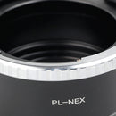 PL-NEX Adapter - Pixco - Provide Professional Photographic Equipment Accessories