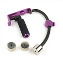 S-803 Video Stabilizer System （Blue /Purple） - Pixco - Provide Professional Photographic Equipment Accessories