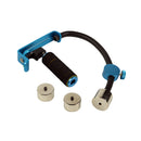 S-803 Video Stabilizer System （Blue /Purple） - Pixco - Provide Professional Photographic Equipment Accessories