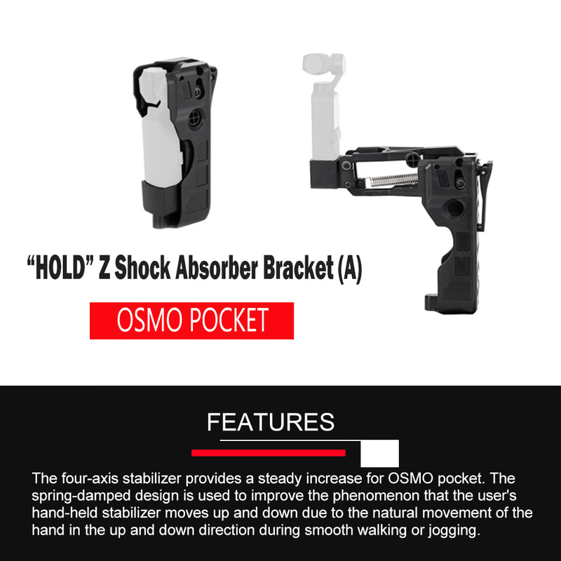 Pixco Handheld Shock Absorber Bracket for DJI Osmo Pocket - Pixco - Provide Professional Photographic Equipment Accessories