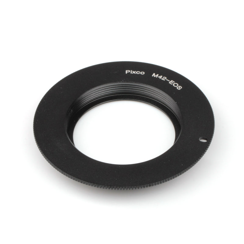 M42-Canon EOS Black EMF AF Confirm Adapter - Pixco - Provide Professional Photographic Equipment Accessories