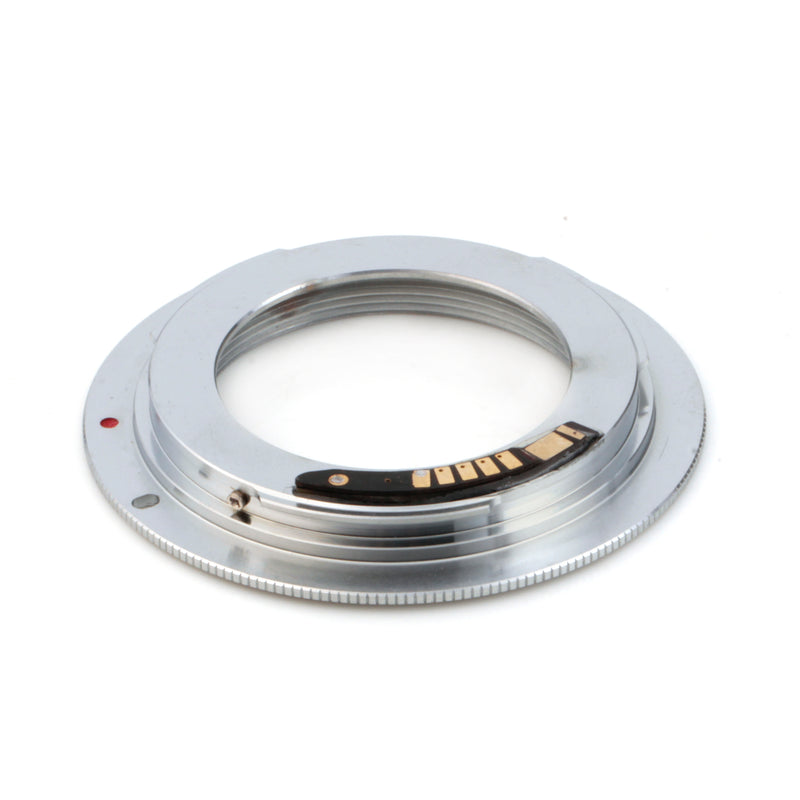 M42-Canon EOS Flange Silver EMF AF Confirm Adapter - Pixco - Provide Professional Photographic Equipment Accessories