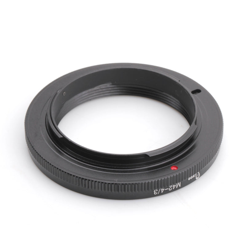 M42-Olympus 4/3 Black Adapter - Pixco - Provide Professional Photographic Equipment Accessories