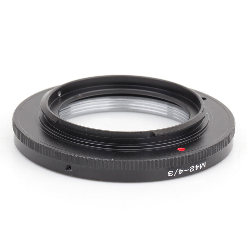 M42-Olympus 4/3 Silver Adapter - Pixco - Provide Professional Photographic Equipment Accessories