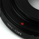 MD-Nikon Adapter - Pixco - Provide Professional Photographic Equipment Accessories