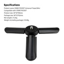 Mini Desktop Tripod For DJI OSMO Pocket, Osmo Mobile 3, GoPro, Osmo Action - Pixco - Provide Professional Photographic Equipment Accessories