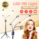 Pixco RL-55X Double Arms LED Light 3200K-5600K Photography Lamp With Stand Kit - Pixco - Provide Professional Photographic Equipment Accessories