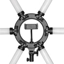 Pixco RL-580 Star LED Ring Light 3200K-5600K 6 Tubes Photography Lamp - Pixco - Provide Professional Photographic Equipment Accessories