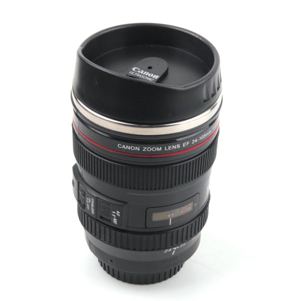 Coffee Lens Thermos Drinking Cup - Pixco - Provide Professional Photographic Equipment Accessories