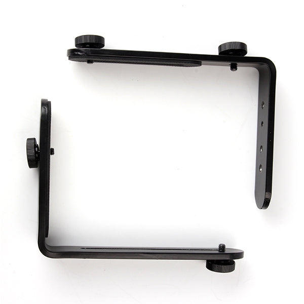 Double L-shaped Bracket Holder Mount - Pixco - Provide Professional Photographic Equipment Accessories