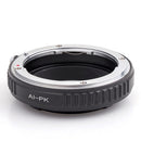 Nikon-Pentax Adapter - Pixco - Provide Professional Photographic Equipment Accessories