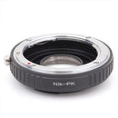 Nikon-Pentax Adapter - Pixco - Provide Professional Photographic Equipment Accessories