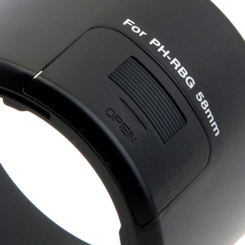 PH-RBG 58mm Lens Hood - Pixco - Provide Professional Photographic Equipment Accessories