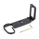 Metal Quick Release L Plate Bracket Holder Hand Grip Vertical External For Canon - Pixco - Provide Professional Photographic Equipment Accessories